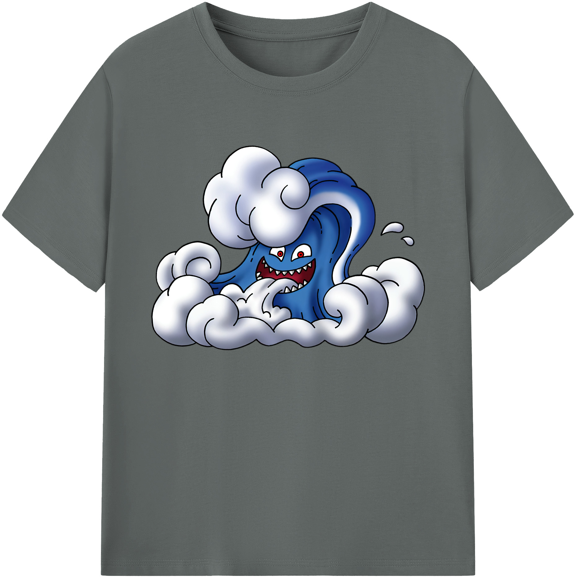 （画像用） ドラゴンクエスト Doragon Kuesuto Dragon Quest 綿100％ メンズ半袖Tシャツ｜肌触りやわらか＆通気性